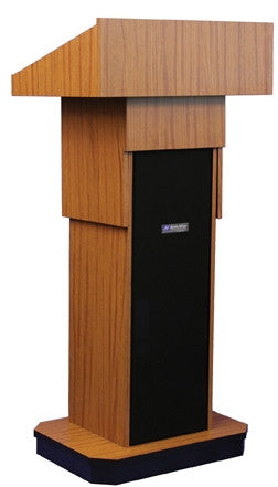 AmpliVox W505A Executive Adjustable Column Lectern without sound system (in 4 colors)