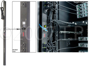 APC AP7932 Rack PDU Switched Zero U 30A 120V (24) 5-20