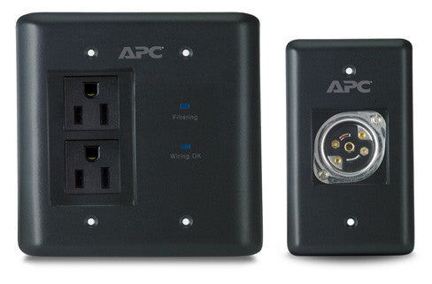 APC INWALLKIT-BLK AV In-Wall Power Filter and Connection Kit - Black