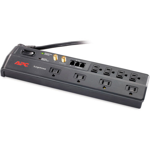 APC P8VT3 Home Office SurgeArrest 8 Outlet with Phone (Splitter) & Coax Protection