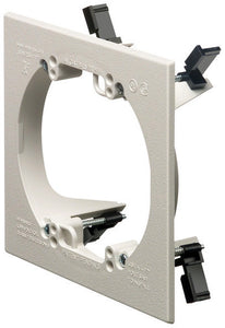 Arlington LV2RP 2-Gang Low Voltage Mounting Bracket White