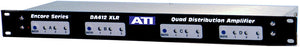 ATI Audio DA412 Quad 1X3 Distribution Amplifier with +22dBm XLR I/O