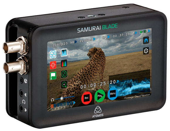 Atomos SAMURAI BLADE Camera-Mounted Recorder Monitor WFM & Deck - HD-SDI Cameras