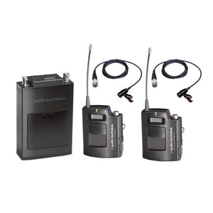 AT 1800 Series Camera-mount UHF Wireless Systems (Dual-Plug in Transmitter)