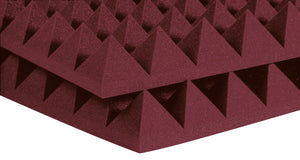 Auralex Acoustic 4 Inch Pyramid - (Red)