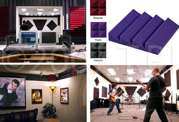 Auralex Designer Series Treatments DST114 Studiofoam Purple Master Kit