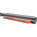 AVP AV-C224E1-AS7511 Mosaic CIS 24 Dual Jack Non-Normaled Terminating 1 RU Patchbay