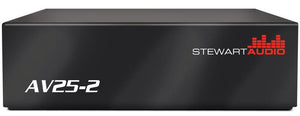 Stewart Audio AV-25-2 2-Channel Subcompact Amp - 25W x 2 at 8 Ohm - B-Stock (Opened Box)