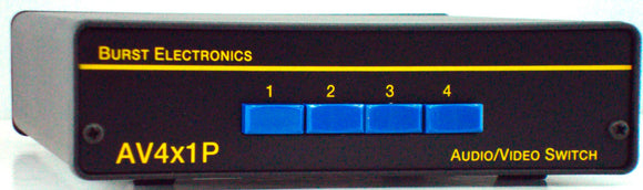 Burst AV8X1A 8 Ch Passive AV Switcher with Amp