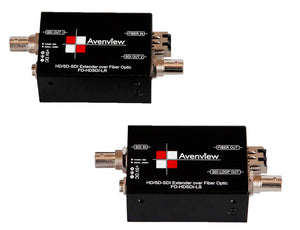 Avenview FO-HDSDI-L-SET HD-SDI Over LC Multimode Fiber Extender with Loop-out