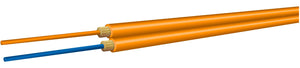 OCC AX002NWLS9OR Duplex Multimode 62.5u/125u Fiber Optic Cable Orange per Foot