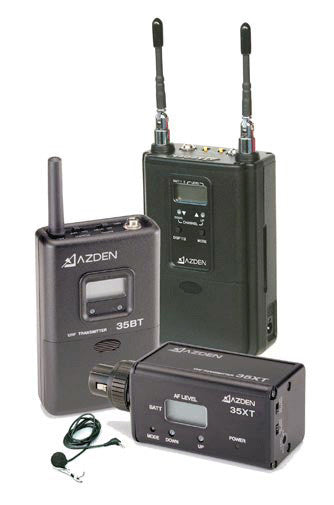 Azden 330ULH Dual Channel UHF Wireless Mic System