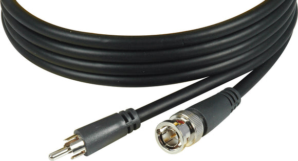 TecNec Premium BNC Male to RCA Male Flexible Video Cable 6FT