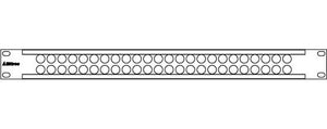 Bittree B48S-2WTHD Video Weco 2x24 1RU Full- Normal Patchbay