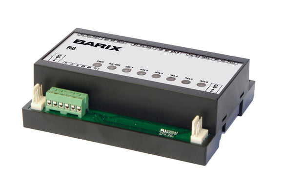 Barix R6 Universal Modbus/RTU Controlled Remote IO Device