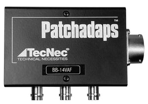 TecNec 14-Pin Female Breakout Box Patchadaps A/V In/Out