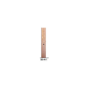 BB-44-1 Solid Copper Buss Bar 44 Space (77in) Flat x 1in Wide Threaded 10-32