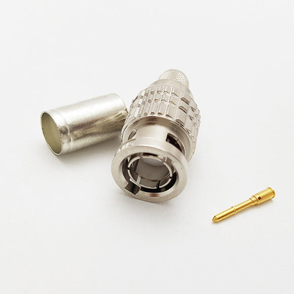 Canare BCP-D55UHD 75-Ohm Crimp Plug BNC Connector