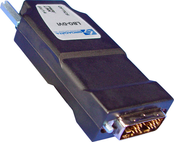 Broadata LBO-DVI-T/R-M-SC Link Bridge DVI Over 1 SC Multimode Fiber Tx/Rx Kit