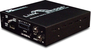 Broadata LBO-HDMI-AD Link Bridge HDMI with Audio & Data Over 1 SC MM Tx/Rx System