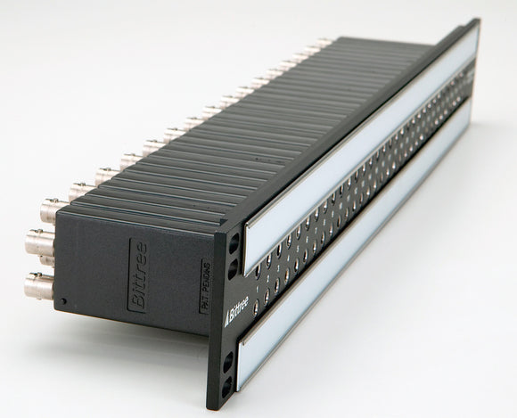 Bittree B96DC-FNALT/E3 E3 2x48 2RU Front Programmable TT Audio Patchbay