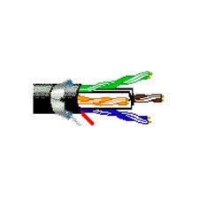 Belden 10GX62F Enhanced CAT6A F/UTP Bonded-Pair Cable 1000FT Black (5 Available Colors)