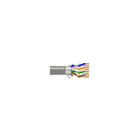 Belden 1351A Multi-Conductor 23 AWG CAT6 DataTwist ScTP Cable 1000FT Gray