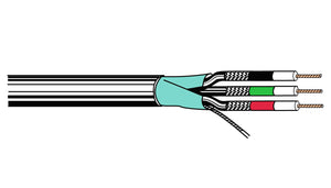 Belden 1520A Bundled RGB 3 Coax 30 AWG Miniature Type Cable 1000FT