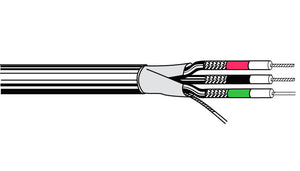 Belden 1522A Bundled RGB 5 Coax 30 AWG Miniature Type Cable 500FT