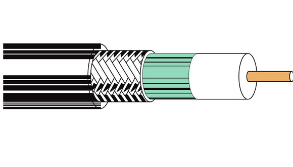 Belden 1530AP Plenum Coax RG-6 CATV Cable 1000FT