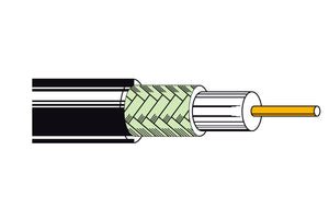 Belden 8240 RG58U 20 AWG Video Coax Cable 500FT