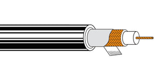 Belden 8410 1-Conductor 25 AWG 52 Ohm High-Impedance Cable 500FT