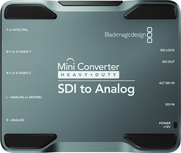 Blackmagic CONVMH/DUTYASA Mini Converter Heavy Duty SDI to Analog