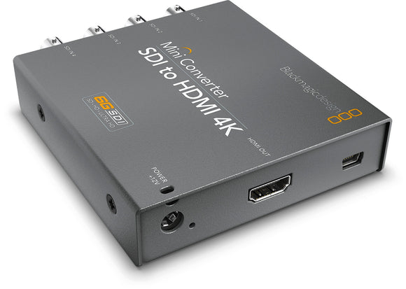 Blackmagic CONVMBSHDMI4K2 Quad Link Mini Converter SDI to HDMI 4K