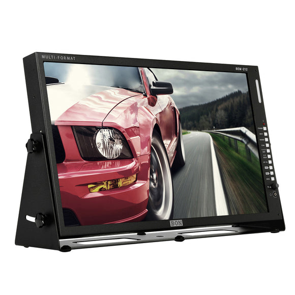 BON BEM-212 21.5 Inch 3G/HD/SD-SDI & HDMI LCD Studio Broadcast & Production Monitor with Waveform & Vectorscope