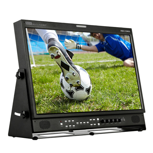 BON BSM-213N3G 21.3 Inch 3G/HD/SD-SDI & HDMI LCD Studio Broadcast & Production Rack-mountable Monitor with Waveform