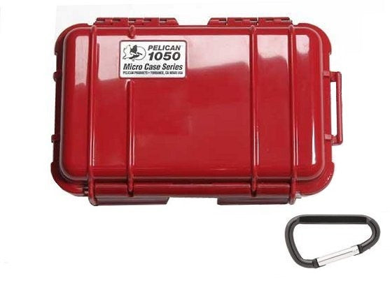 Pelican 1050 Micro Case Solid Red