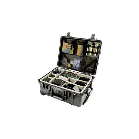 Pelican 1560 Case with Pick-n-Pluck Foam Liner in  Black