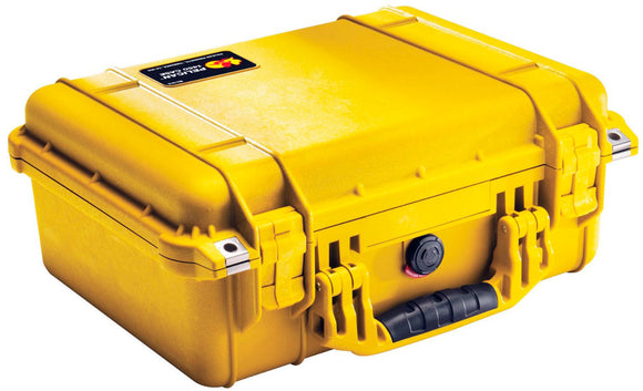 Pelican 1450 Case - Yellow No Foam