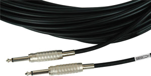 Belden Star-Quad Audio Cable 1/4" TS Male to Male 3FT (Multiple Colors)