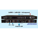 Blonder Tongue HDE-2H/2S-QAM 4-Channel MPEG-2 Encoder/QAM Modulator with HD-SDI