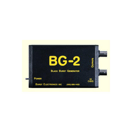 Burst BG-2CB Balanced Mini-XLR Dual Output Blackburst Generator with Color Bars