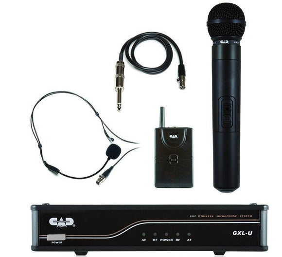 CAD Audio GXLUHH Dual Channel Wireless UHF - Handheld