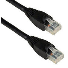 Molded UTP CAT6 Patch Cable 24 AWG 50u 25FT (6 Colors)