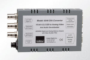 Cobalt 6546 D/A 10-bit SDI to Analog Converter - Includes Power Supply