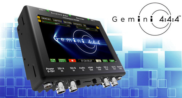 Convergent Design Gemini 4:4:4 Uncompressed HD Video Recorder