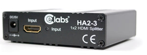 CE Labs HA2-3 1x2 HDMI Splitter