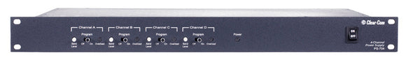 ClearCom PS-704 4-Channel 2-Amp Rack Mount (1RU) System Power Supply