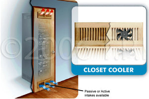 Middle Atlantic CLS-COOL2 Closet Cooler w Active Intake