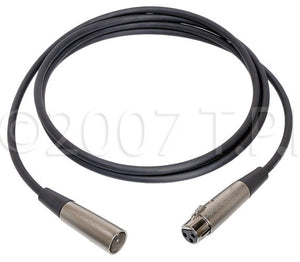 Hosa CMI-110 BLK to XLR CMI-Series Microphone Cable 25FT Black